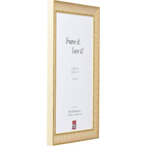 effect 0681-3042-42 Holzrahmen Profil 68 Elfenbein 29,7x42 cm mit Antireflexglas