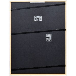 Effect Holzbilderrahmen Profil 69 grau 10x15 cm mit Antireflexglas