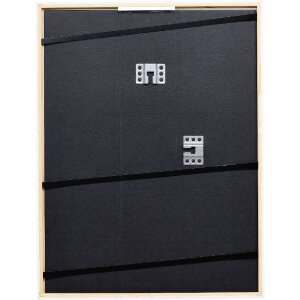 effect 0691-2025-05 Holz Bilderrahmen Profil 69 weiß 20x25 cm mit Antireflexglas