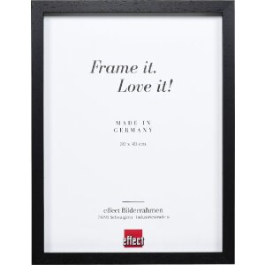 Effect Holz-Bilderrahmen Profil 74 schwarz 20x28 cm...