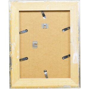 effect 0801-4260-01 Holzbilderrahmen Profil 80 Silber 42x59,4 cm