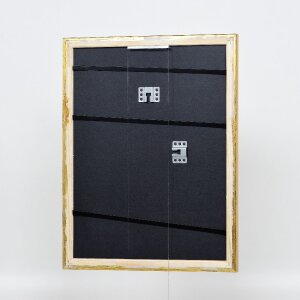 Efektowa drewniana ramka na zdjęcia Profil 85 Gold 10x10 cm szkło antyrefleksyjne