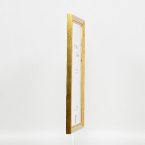 Efektowa drewniana ramka na zdjęcia Profil 85 Gold 10x10 cm szkło antyrefleksyjne