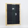 Efektowa drewniana ramka na zdjęcia Profil 85 Gold 10x10 cm szkło antyrefleksyjne