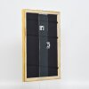 Efektowa drewniana ramka na zdjęcia Profil 85 Gold 10x10 cm szkło antyrefleksyjne