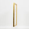 Efektowa drewniana ramka na zdjęcia Profil 85 Gold 10x10 cm szkło antyrefleksyjne
