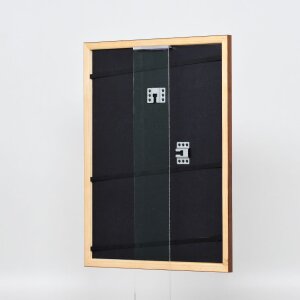 Rama drewniana Effect Profil 89 ciemny brąz 40x40 cm szkło antyrefleksyjne