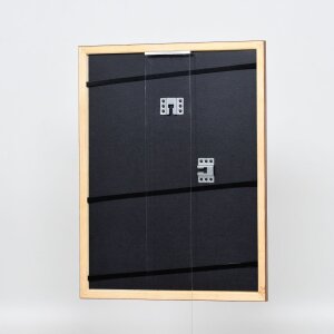 Rama drewniana Effect Profil 89 ciemny brąz 40x40 cm szkło antyrefleksyjne