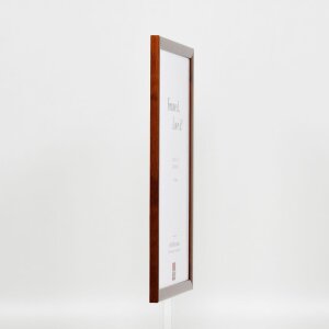 Rama drewniana Effect Profil 89 ciemny brąz 40x40 cm szkło antyrefleksyjne