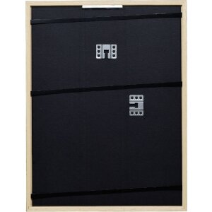 Effect Holzrahmen Profil 2330 Eiche 25x70 cm mit Antireflexglas