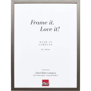 Effect Holzrahmen Profil Top S platin 10x10 cm mit...