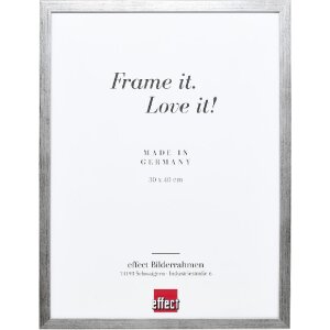 Effect Holzrahmen Profil Top S silber 42x59,4 cm...