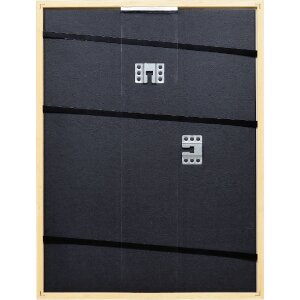 Effect Holzrahmen Profil Top S gold 30,5x91,5 cm Antireflexglas