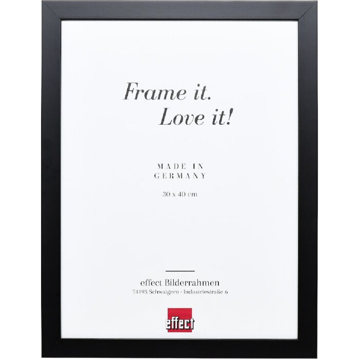 Effect Ramka Drewniana Profil Top Pro Czarna 20x25 cm Antyrefleksyjna