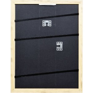 Effect Holzrahmen Profil Top Pro silber 25x30 cm mit Antireflexglas