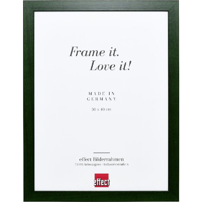 Effect Ramka Holzrahmen Profil Top Pro Zielona Jodła 40x60 cm Antyrefleksyjna