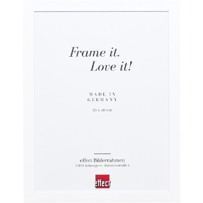 Effect Ramka Drewniana Profil Top Pro Biała 59,4x84,1 cm Antyrefleksyjna
