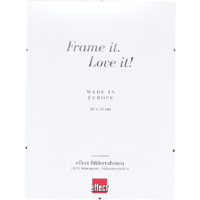Mini ramka ochronna A1 50x70 cm z szkłem antyrefleksyjnym – Effect