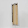 Efektowa aluminiowa ramka na zdjęcia Quadro 25x35 cm srebrne szkło akrylowe
