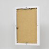 Efektowa aluminiowa ramka na zdjęcia Quadro 25x35 cm białe szkło akrylowe