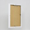 Efektowa aluminiowa ramka na zdjęcia Quadro 25x35 cm białe szkło akrylowe