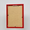 Efektowa aluminiowa ramka na zdjęcia Quadro 25x35 cm czerwone szkło akrylowe