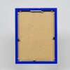 Efektowa aluminiowa ramka na zdjęcia Quadro 25x35 cm niebieskie szkło akrylowe
