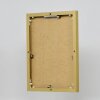 Efektowa aluminiowa ramka na zdjęcia Quadro 25x35 cm złote szkło akrylowe