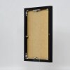 Efektowa aluminiowa ramka na zdjęcia Quadro 25x35 cm czarne szkło akrylowe