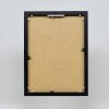 Efektowa aluminiowa ramka na zdjęcia Quadro 25x35 cm czarne szkło akrylowe
