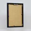 Efektowa aluminiowa ramka na zdjęcia Quadro 25x35 cm czarne szkło akrylowe