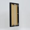 Efektowa aluminiowa ramka na zdjęcia Quadro 25x35 cm czarne szkło akrylowe