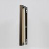 Efektowa aluminiowa ramka na zdjęcia Quadro 25x35 cm brązowe szkło akrylowe