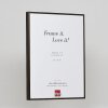 Efektowa aluminiowa ramka na zdjęcia Quadro 25x35 cm brązowe szkło akrylowe