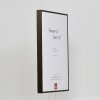 Efektowa aluminiowa ramka na zdjęcia Quadro 25x35 cm brązowe szkło akrylowe