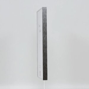 Efektowa aluminiowa ramka na zdjęcia Quadro 25x35 cm srebrna, szkło akrylowe o wysokim połysku