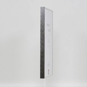 Efektowa aluminiowa ramka na zdjęcia Quadro 25x35 cm srebrna, szkło akrylowe o wysokim połysku