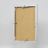Efektowa aluminiowa ramka na zdjęcia Quadro 25x35 cm srebrna, szkło akrylowe o wysokim połysku