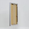Efektowa aluminiowa ramka na zdjęcia Quadro 25x35 cm srebrna, szkło akrylowe o wysokim połysku