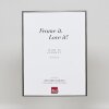 Efektowa aluminiowa ramka na zdjęcia Quadro 25x35 cm srebrna, szkło akrylowe o wysokim połysku
