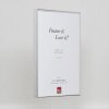 Efektowa aluminiowa ramka na zdjęcia Quadro 25x35 cm srebrna, szkło akrylowe o wysokim połysku