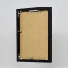 Efektowa aluminiowa ramka na zdjęcia Quadro 25x35 cm czarna, szkło akrylowe o wysokim połysku