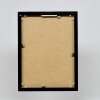 Efektowa aluminiowa ramka na zdjęcia Quadro 25x35 cm czarna, szkło akrylowe o wysokim połysku