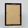 Efektowa aluminiowa ramka na zdjęcia Quadro 25x35 cm czarna, szkło akrylowe o wysokim połysku