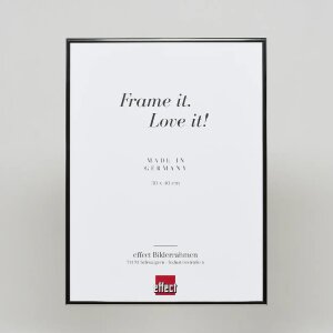 Efektowa aluminiowa ramka na zdjęcia Quadro 25x35 cm antyczne srebrne szkło akrylowe