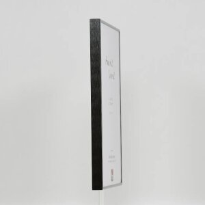 Efektowa aluminiowa ramka na zdjęcia Quadro 25x35 cm antyczne srebrne szkło akrylowe