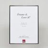 Efektowa aluminiowa ramka na zdjęcia Quadro 25x35 cm antyczne srebrne szkło akrylowe