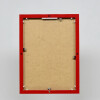 Efektowa aluminiowa rama do zdjęć Quadro 50x50 cm czerwona do szkła akrylowego i Alu-Dibond