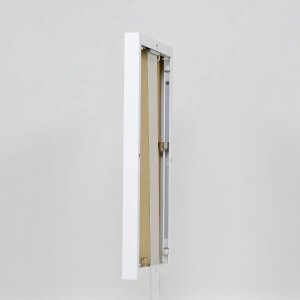 Effect Quadro aluminiowa rama do zdjęć 60x60 cm białe szkło akrylowe
