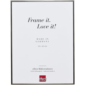 Efektowa aluminiowa rama do zdjęć Quadro 60x80 cm srebrne...